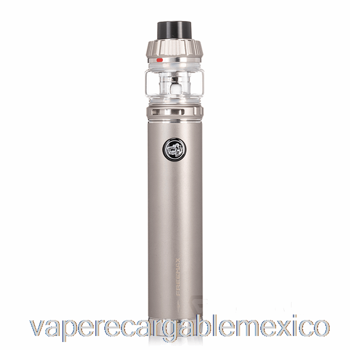 Vaporizador Recargable Freemax Twister 2 80w Kit De Inicio Plateado